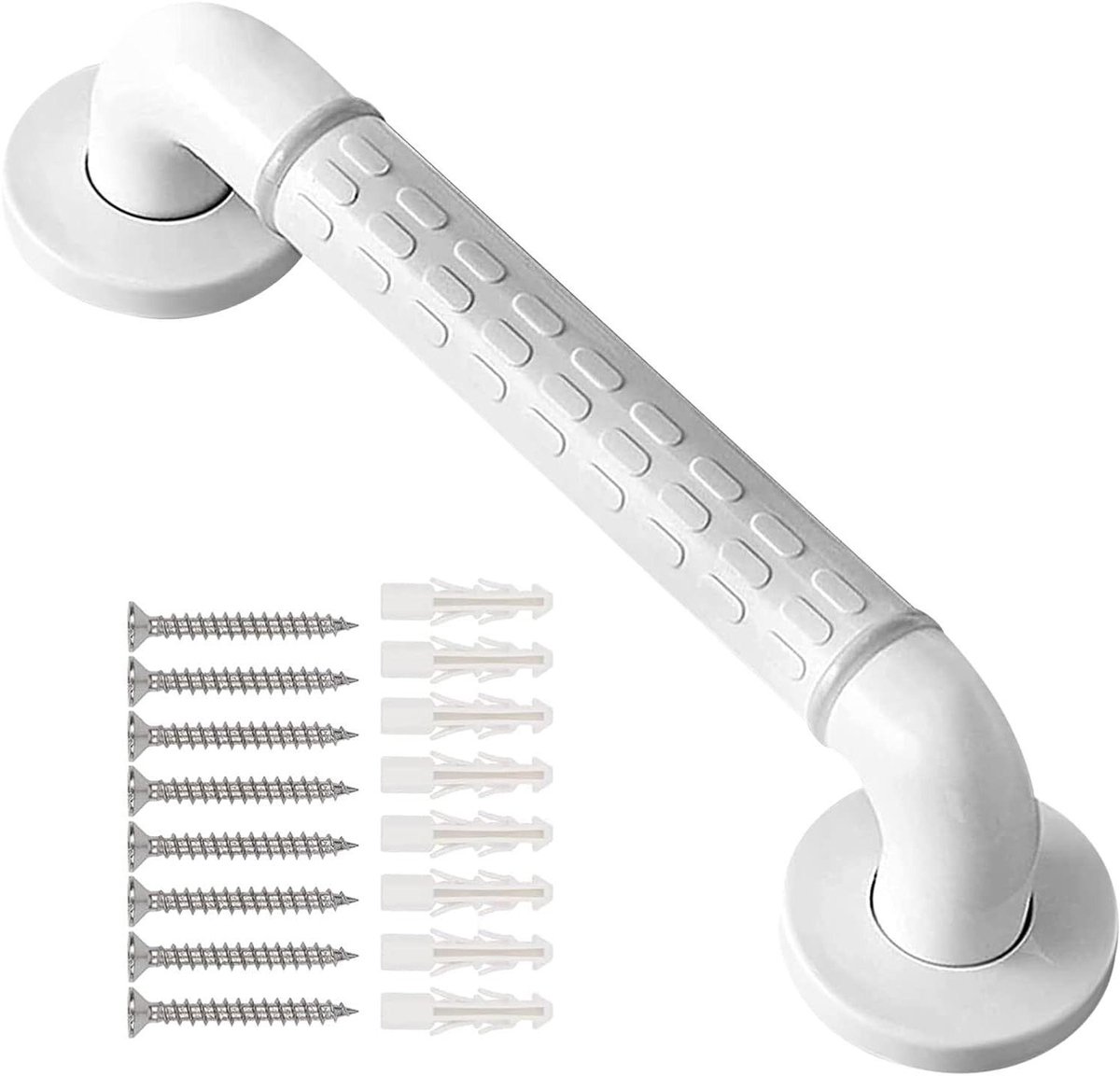 Veiligheidsgreep - Douchestang - Extra Stevigheid - Antislip Oppervlak - 30 cm - Wit