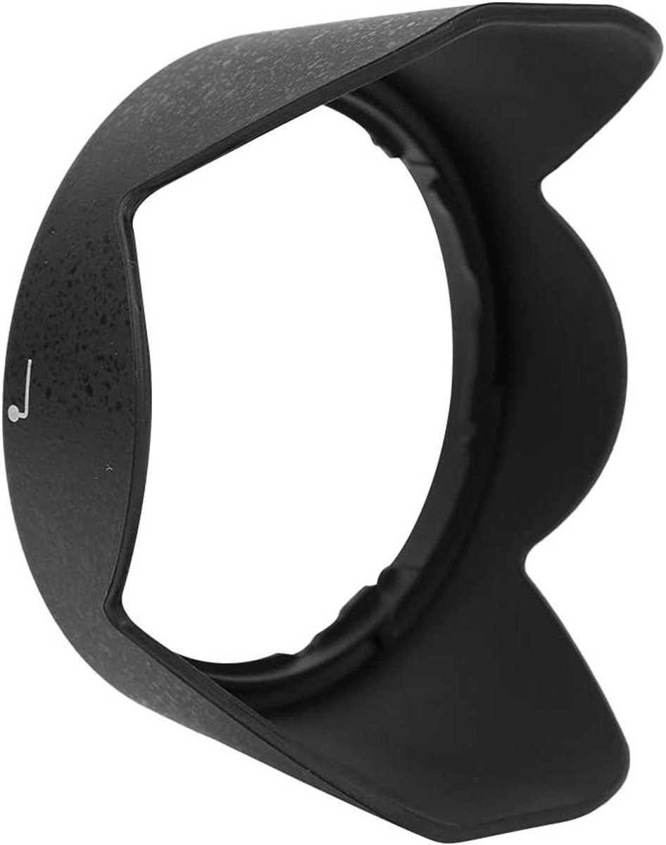 Zonnekap Camera - Lenskap - Betere Foto's - Beschermt Tegen Verblinding - 8x8x4 cm - Zwart