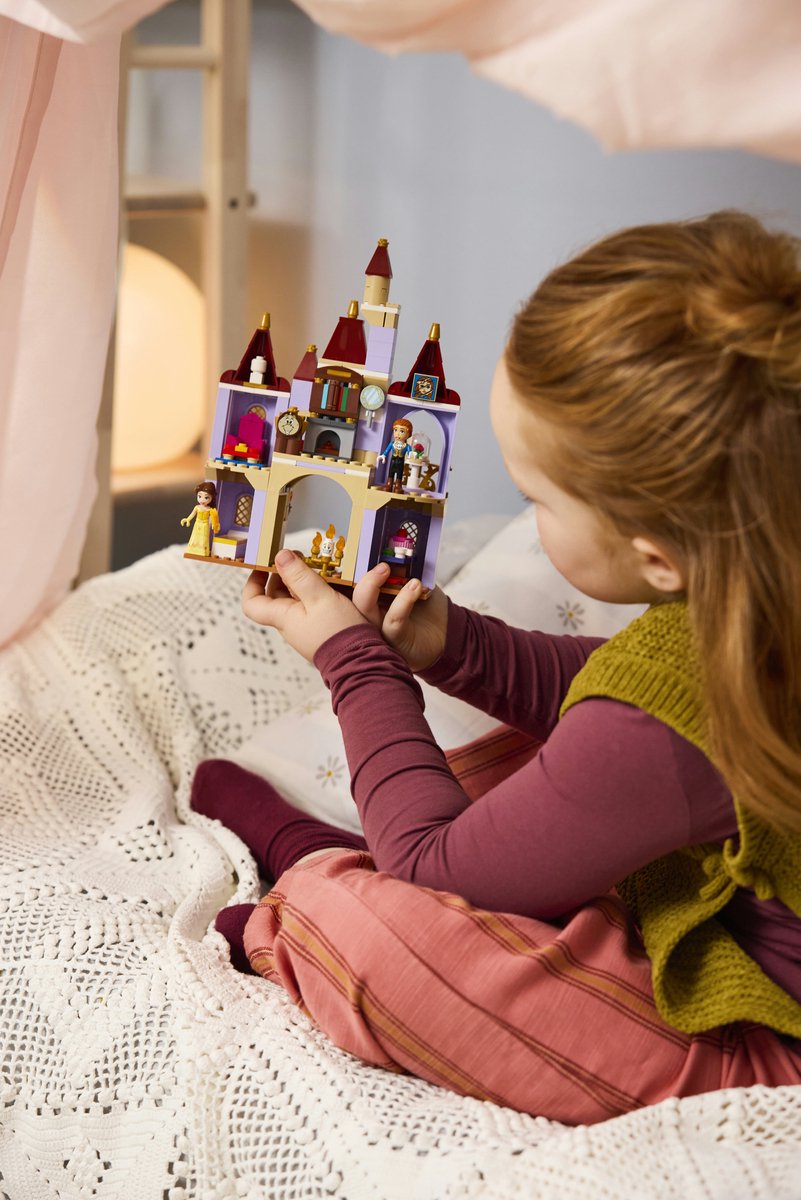 LEGO ǀ Disney Princess het Betoverde Kasteel van Belle en het Beest Bouwpakket voor Kinderen 43289 – foto 6