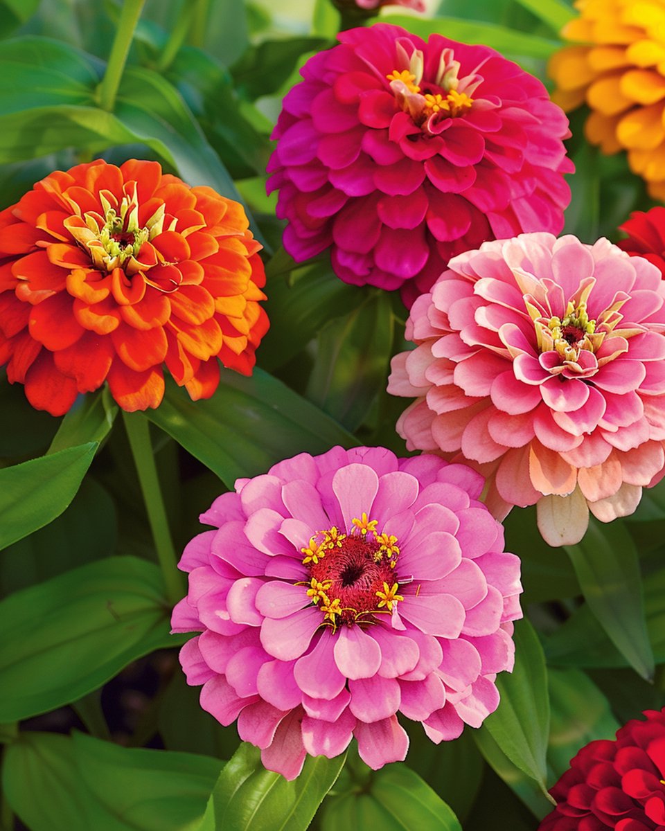2 sets - Zinnia Zaden Californische Reuzen Gemengd Zinnia Elegans Eenjarig