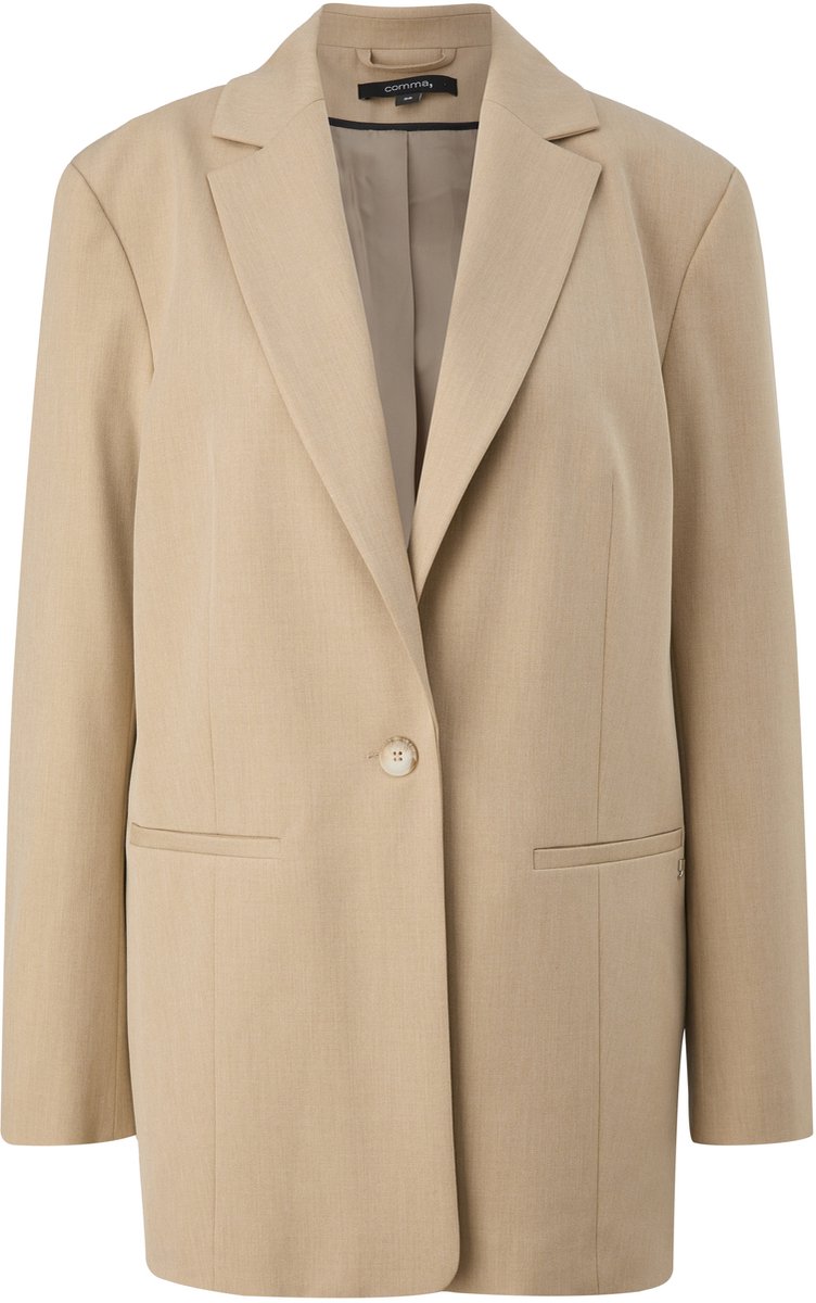 comma - female - Blazer met keper voering
