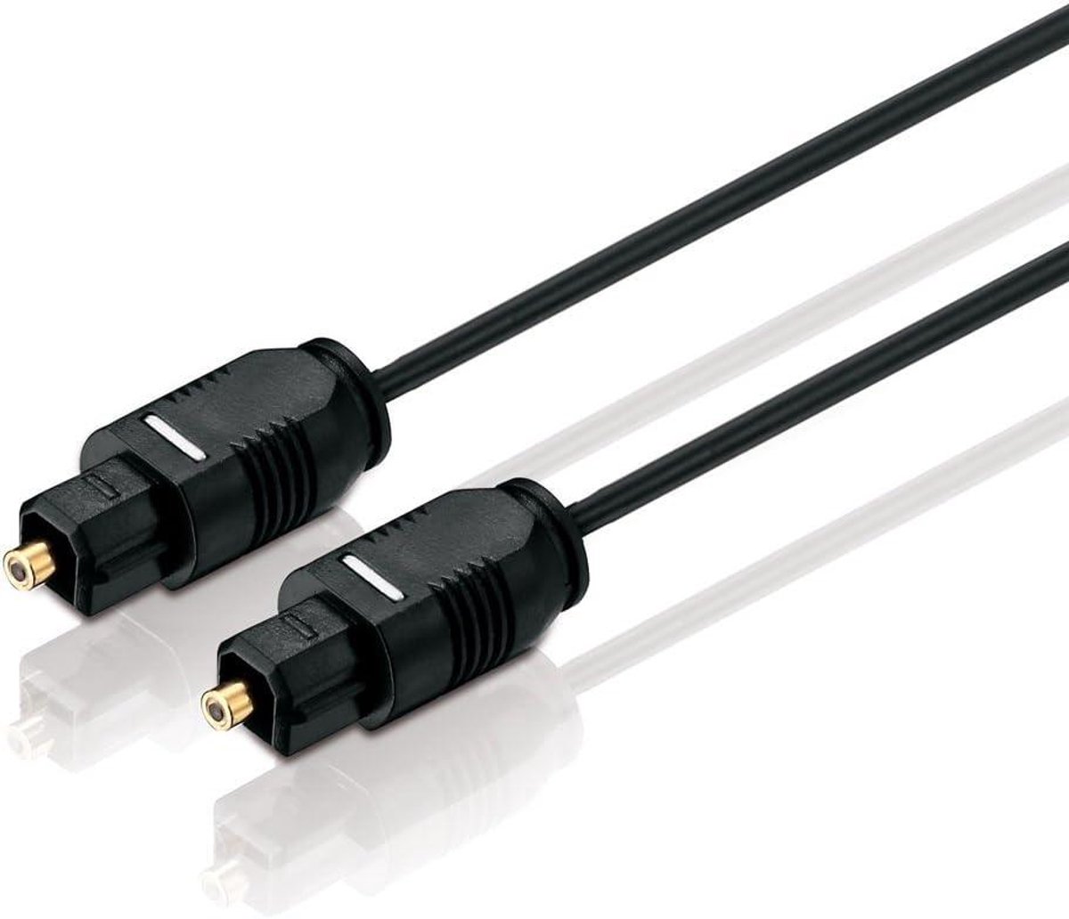 Digitale Audiokabel - Optische Kabel - Geluid Streamen - Verliesvrij Signaal - 5 Meter - Zwart