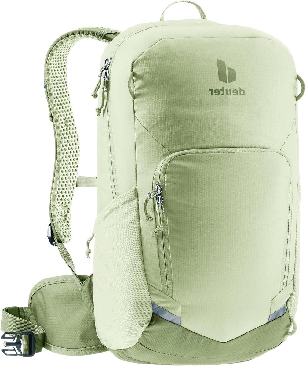 Fietstas Rugzak - Sporttas Outdoor - Fietsen Wandelen - Geïntegreerd Helm Net - 49 x 19 x 25 cm - Mineraal