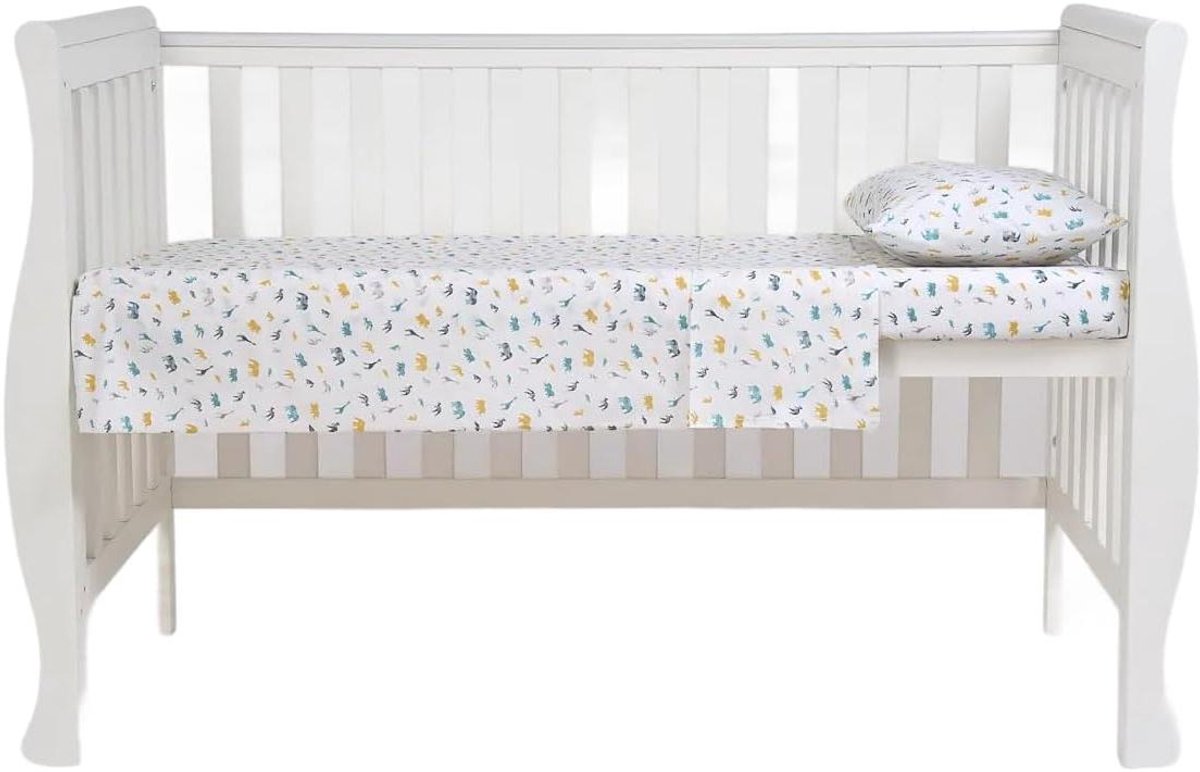 Babylakenset - Beddengoed baby - Babybed comfort - Temperatuurregeling - 50 x 80 cm - Blauw