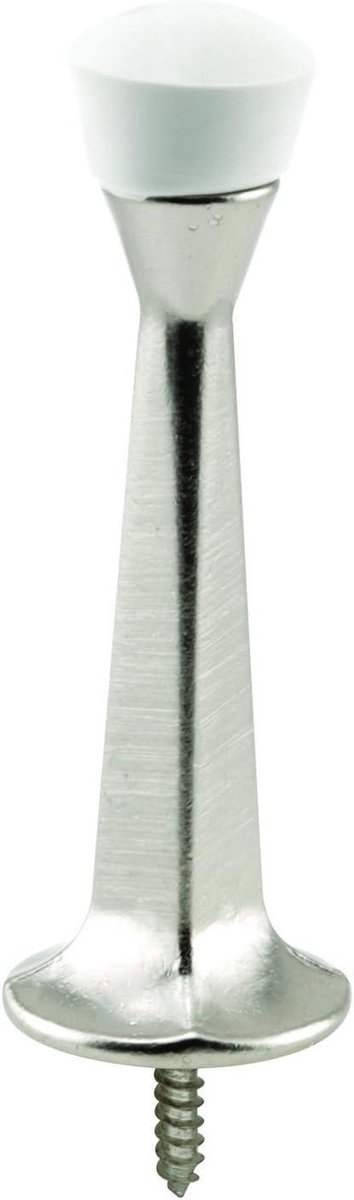 Deurstoppers - Deurhouders Stoppen - Beschermen Muren - Gegoten Constructie - 3 inch - Satijn Nikkel
