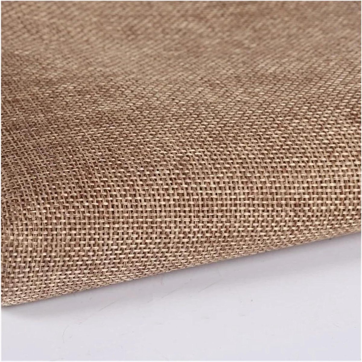 Luidsprekerdoek - Akoestisch net - Geluid verbeteren - Stof- en krasbestendig - 1.45 x 0.5 m - Donkerbeige
