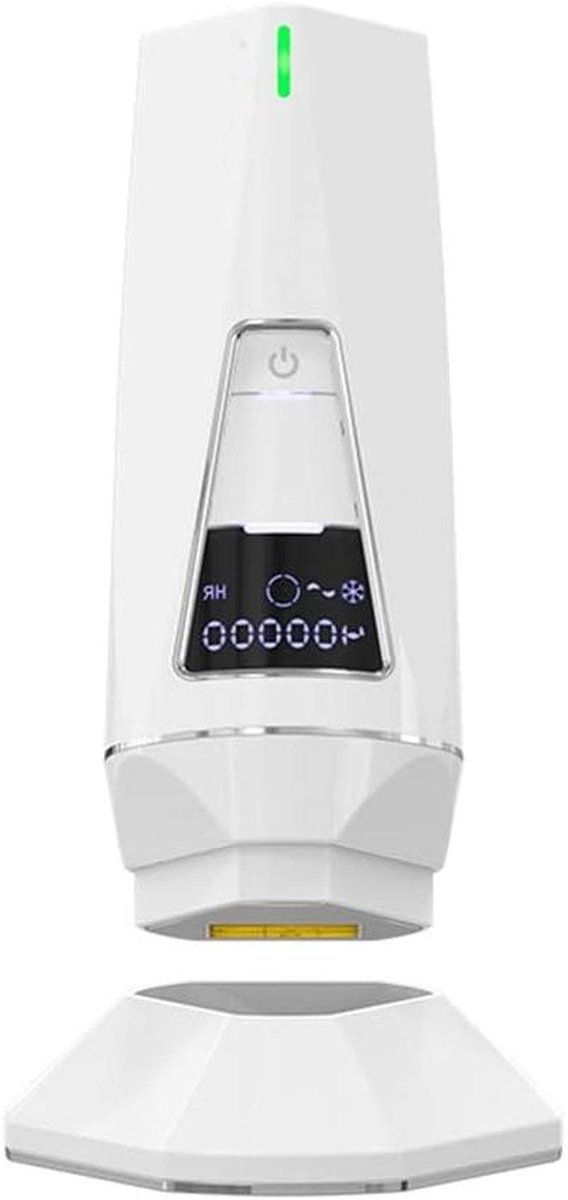 LCD Ontharingsapparaat - IPL Apparaat - Huid Glad Maken - Pijnloze IJsbescherming - 2.4 Miljoen Flitsen - Wit