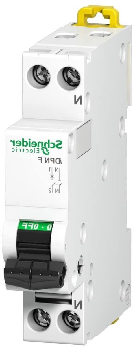 Automatische Schakelaar - Stroomonderbreker - Elektrische Beveiliging - Thermo-magnetisch - 16 Ampère - Wit