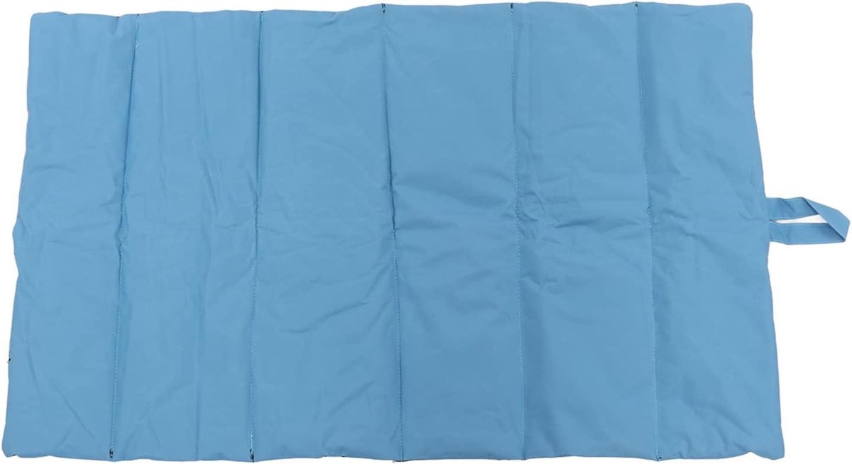 Hondenbed Outdoor - Hondenkussen Reismat - Kamperen en Reizen - Waterdicht Oxford Materiaal - 106 x 63 cm - Grijs