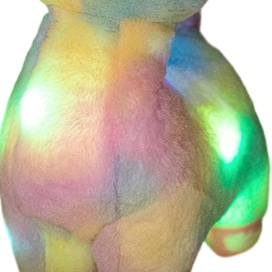Alpaca Knuffeldier - Pluche Troostspeelgoed - Kalmerend Licht - Zacht Pluche Materiaal - 35 cm - Wit — afbeelding 5