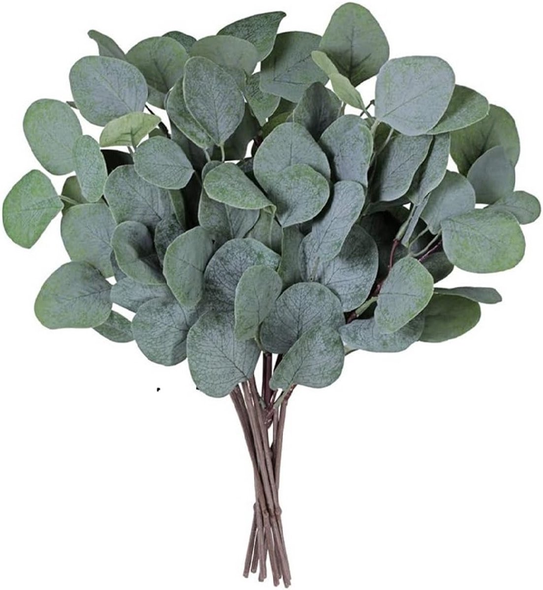 Set van 20 Kunstmatige Eucalyptus Planten - Perfect voor Bruiloften, Tuin, Thuisdecoratie en Kantooraccessoires