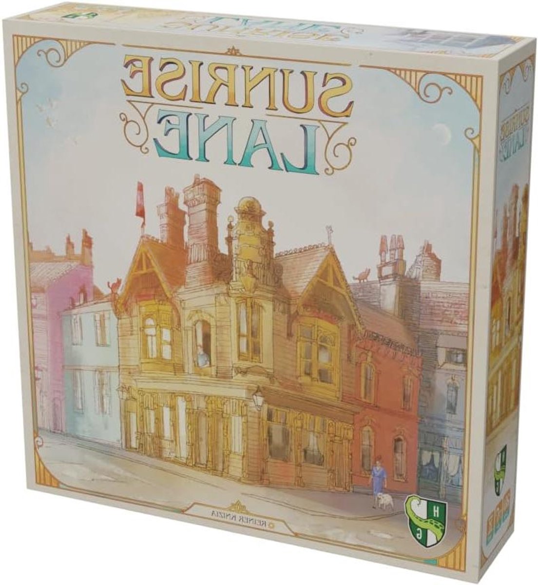 Stadsbouw Spel - Kaartspel - Strategisch Spelen - Draai-gebaseerde Mechanieken - 30x30x0.3 cm - Multicolor