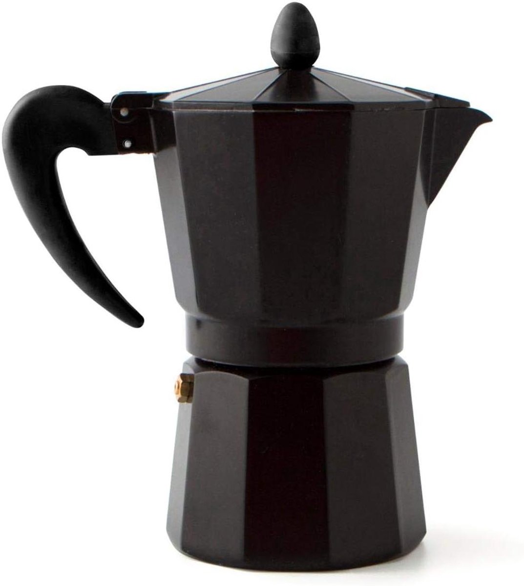 Espressomachine Koffiezetapparaat - Moka Pot - Espresso Zetten - Voor Inductie - 12 Kopjes - Zwart