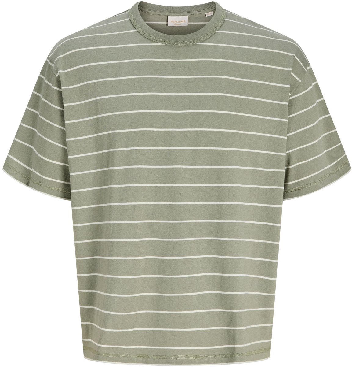 Jack & Jones Plus T-shirts Plus Size Gestreept T-shirts