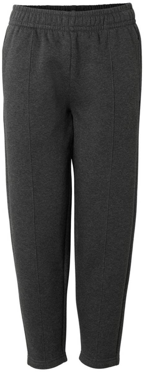 Urban Classics Fluffy Pintuck Kinder joggingbroek Kids 110/116 Grijs