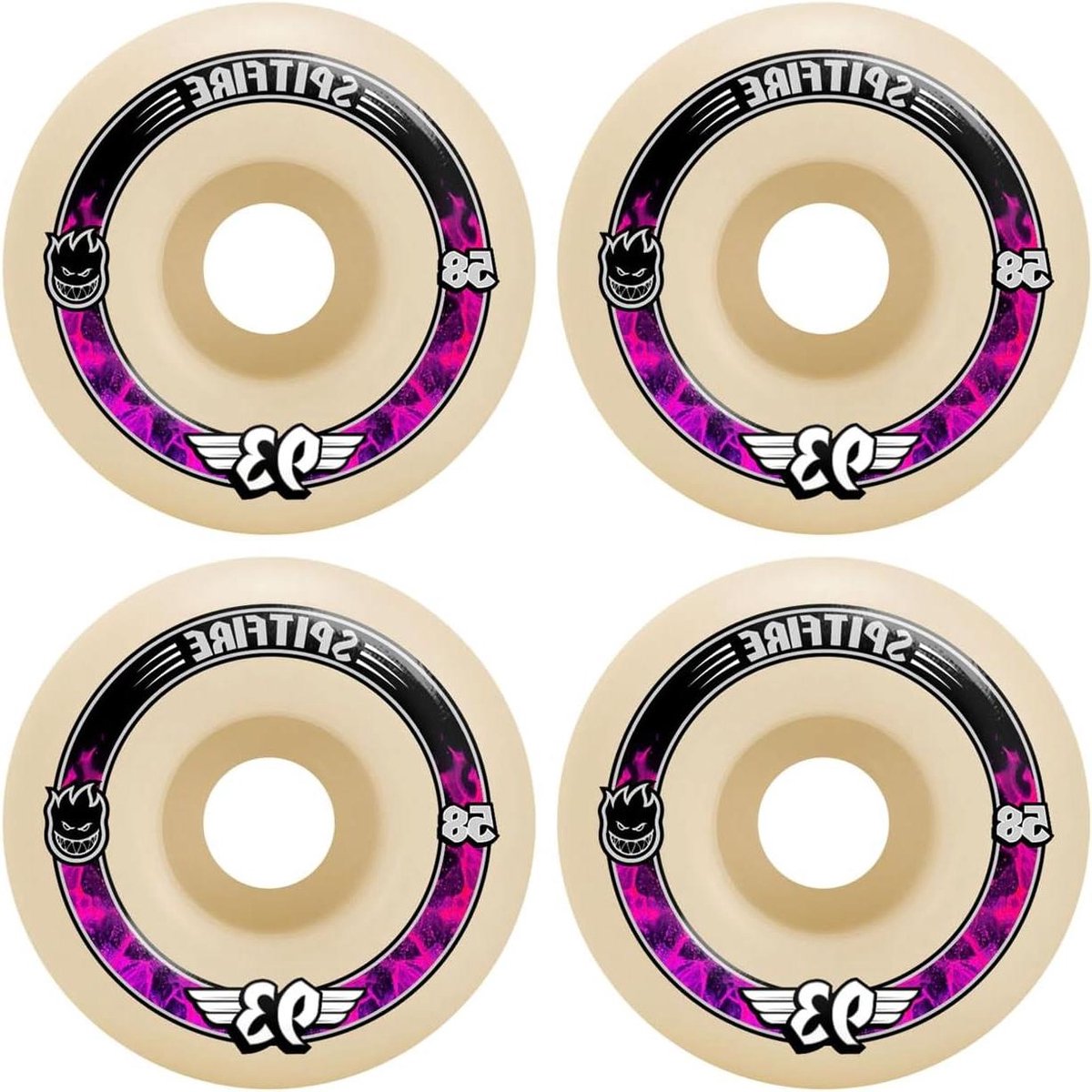 Skateboard Wielen Skate Wielen Skaten Soft Slide Radials 58mm