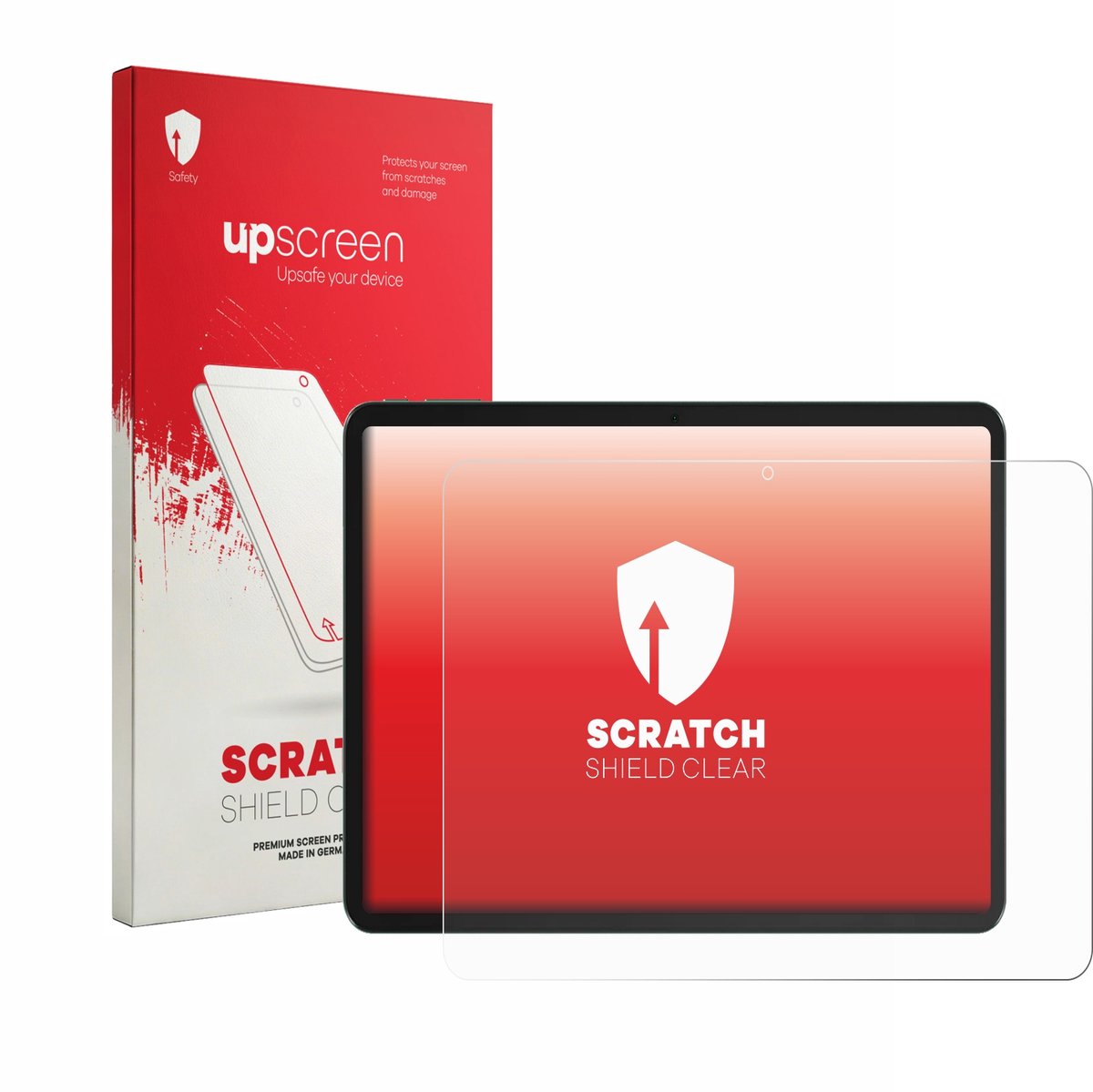 upscreen - Screenprotector voor Tecno MEGAPAD 2 - Folie Beschermfolie transparant