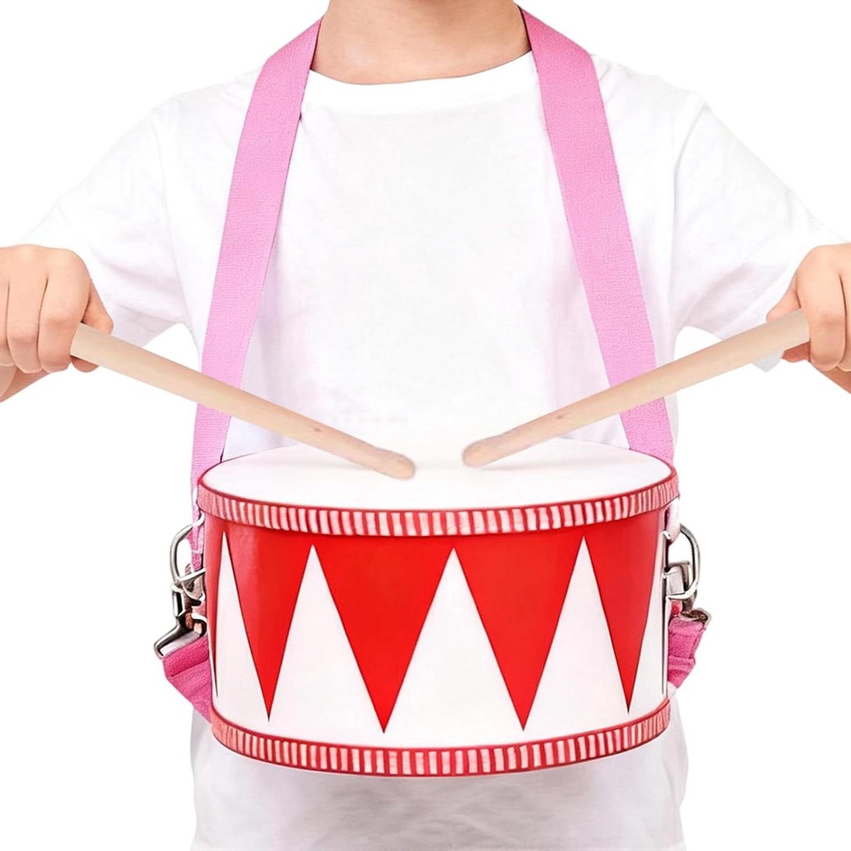 Kinderen Snarentrom - Muziek Trommel - Muziek Ontdekken - Verstelbare Band - 8 Inch - Niet gespecificeerd