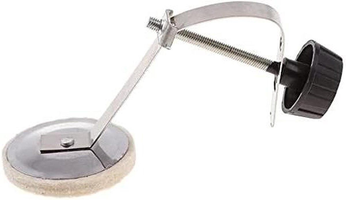 Drum Demper - Mute Pad - Stil Oefenen - Metaal Vilt - 5 cm - Zwart