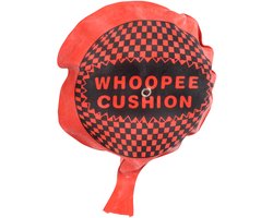 Scheetkussen Whoopee cushion - Scheetzak - Fopartikel - 16,5 cm - Rubber - Kunststof - multicolor