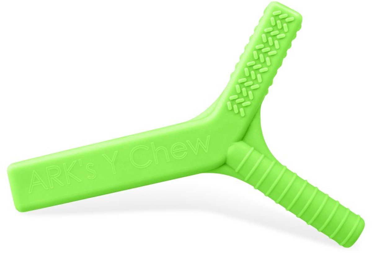 ARK Therapeutic kauwspeelgoed Y-Chew sensorisch bijtstaafje limegroen.