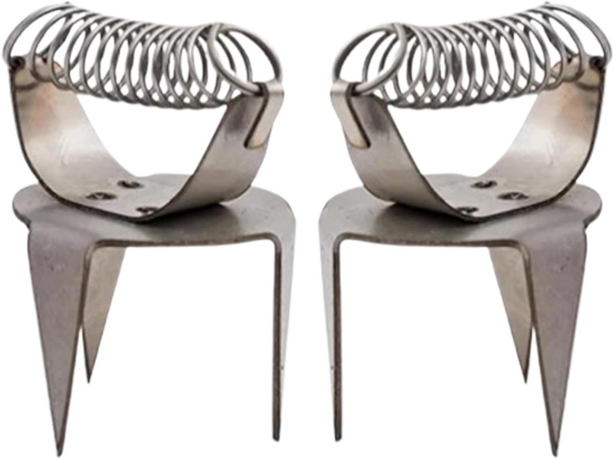 Emaille Tang - Glazuur Clips - Keramiek Kleuren - Ergonomisch Ontwerp - 2 stuks - Zilver