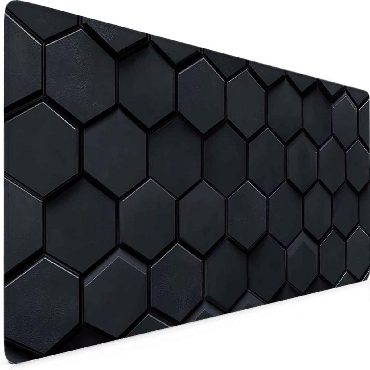 XXL Bureauonderlegger - Muismat Bureau - Bureau Organisatie - Glad & Snel Glijden - 120 x 60 cm - Zwart