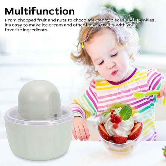 Automatische Ijsmaker - Dessert Maker - Zelfgemaakte Desserts - Compact Draadloos Ontwerp - 500 Ml Capaciteit — afbeelding 2