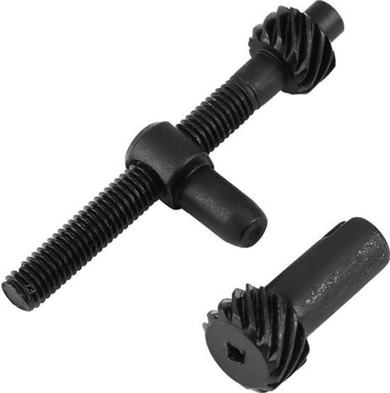 Kettingzaag Spanner - Ketting Regulator - Zaagketting Spannen - Metaal Constructie - Zwart van Merkloos	 — afbeelding 2