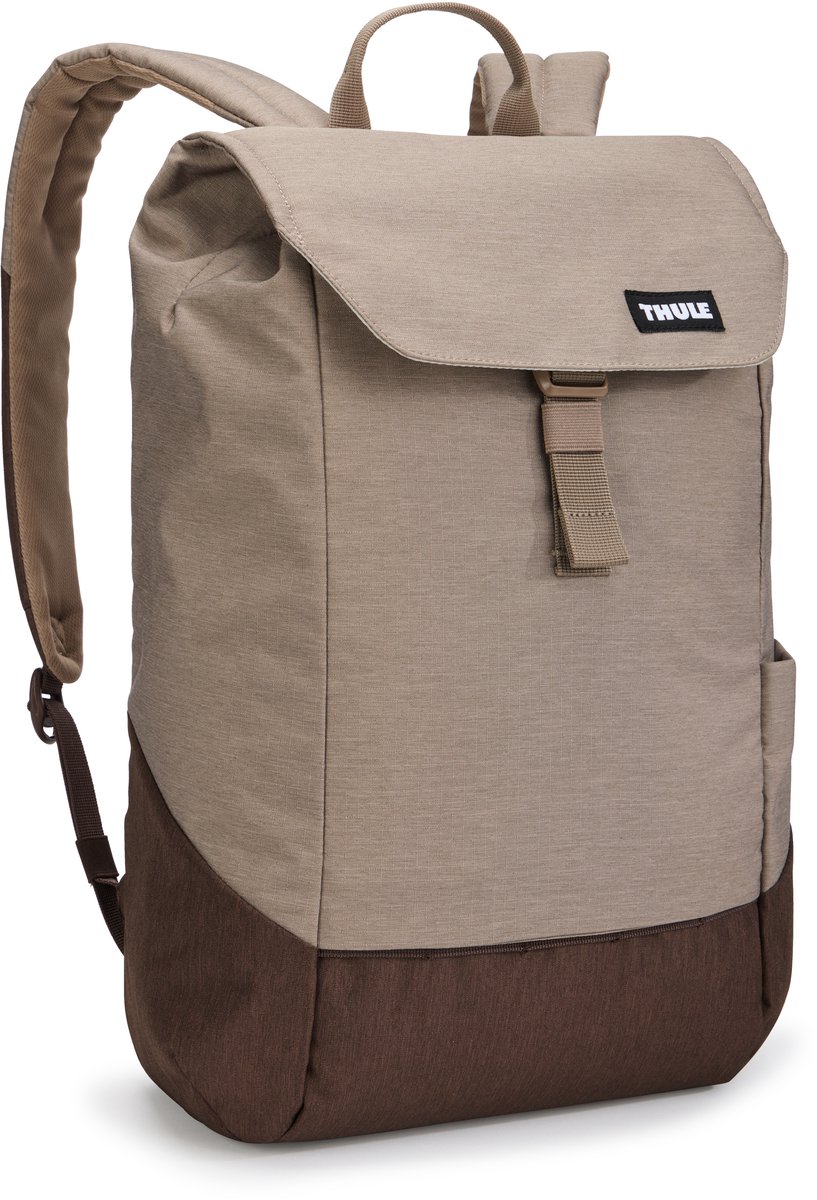THULE vrijetijdsrugzak rugzak met laptopvak Lithos Backpack 16L Tinted Taupe / Nuanced Brown