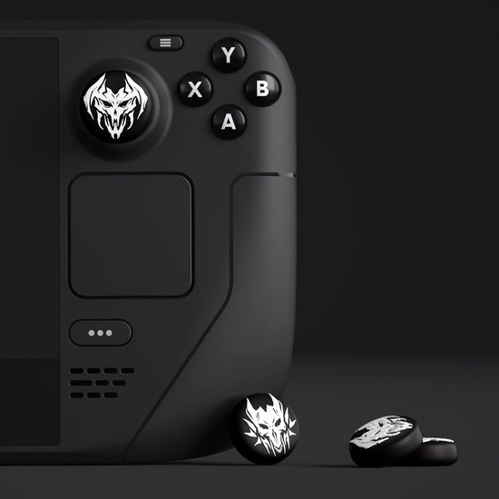Duimgreep Caps - Joystick Covers - Gaming Comfort - Antislip Siliconen - 4 stuks - Lich Demonen — afbeelding 3