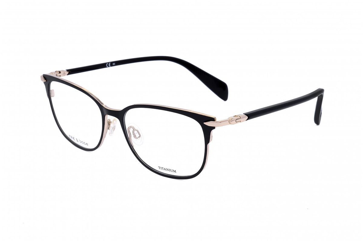 Rag & Bone RNB3018 Matte black 53/16/140 WOMAN Brilmonturen