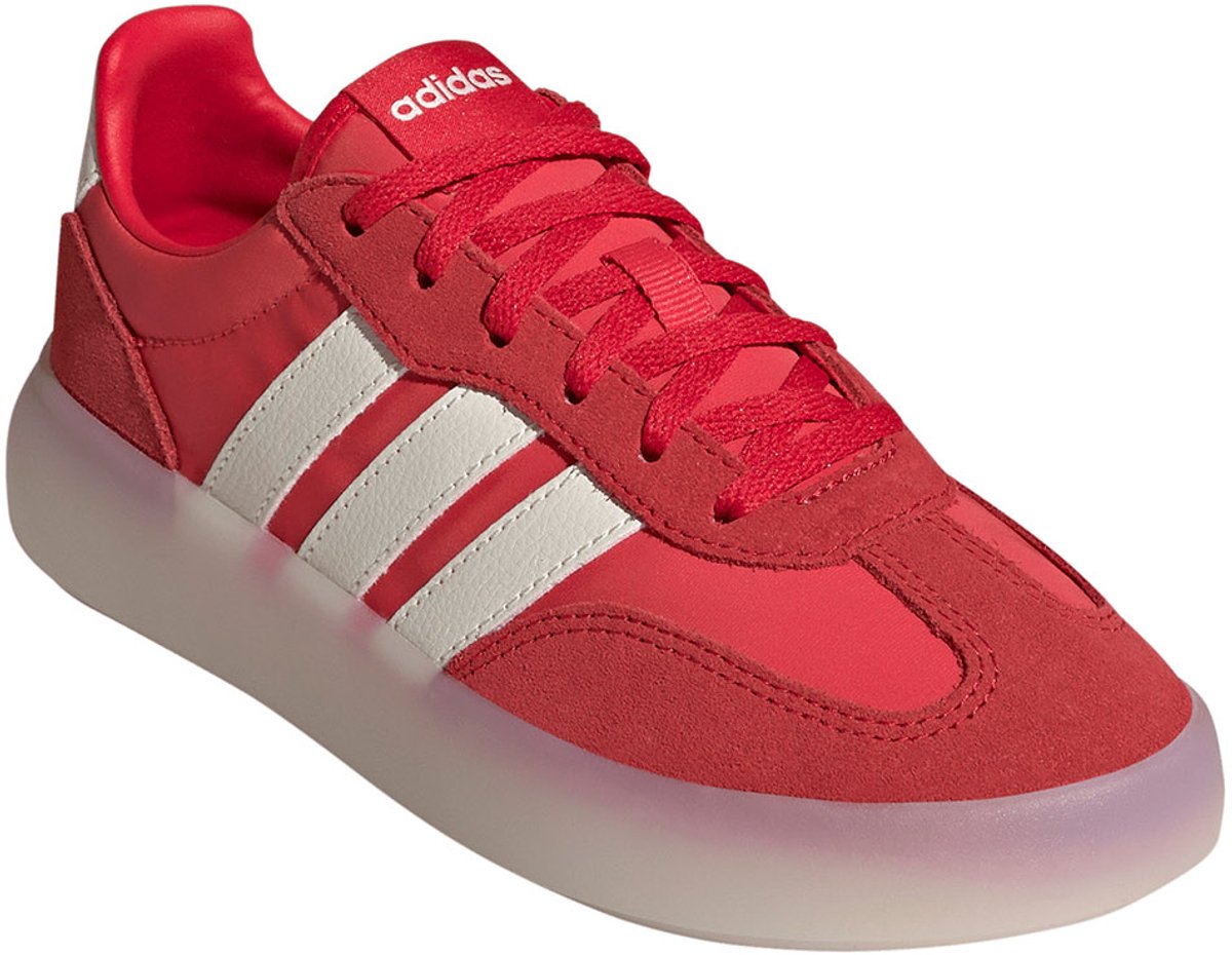 Adidas Barreda Decode sneaker JP6730 voor kinderen en tieners leer streetstyle Rood