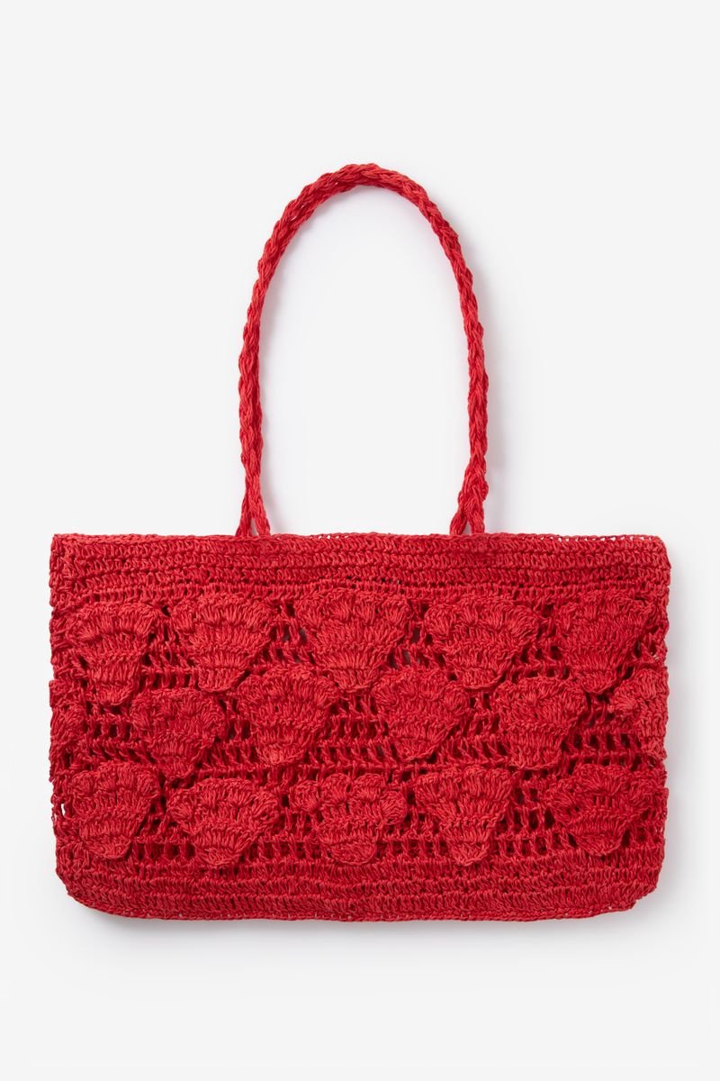 Sissy-Boy - Rode crochet shopper