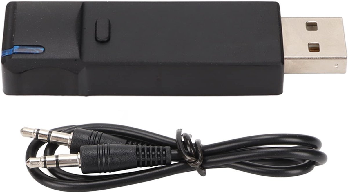 USB Sound Adapter BT 5.3 - Draadloze Geluidstransmitter voor PS5 en PC