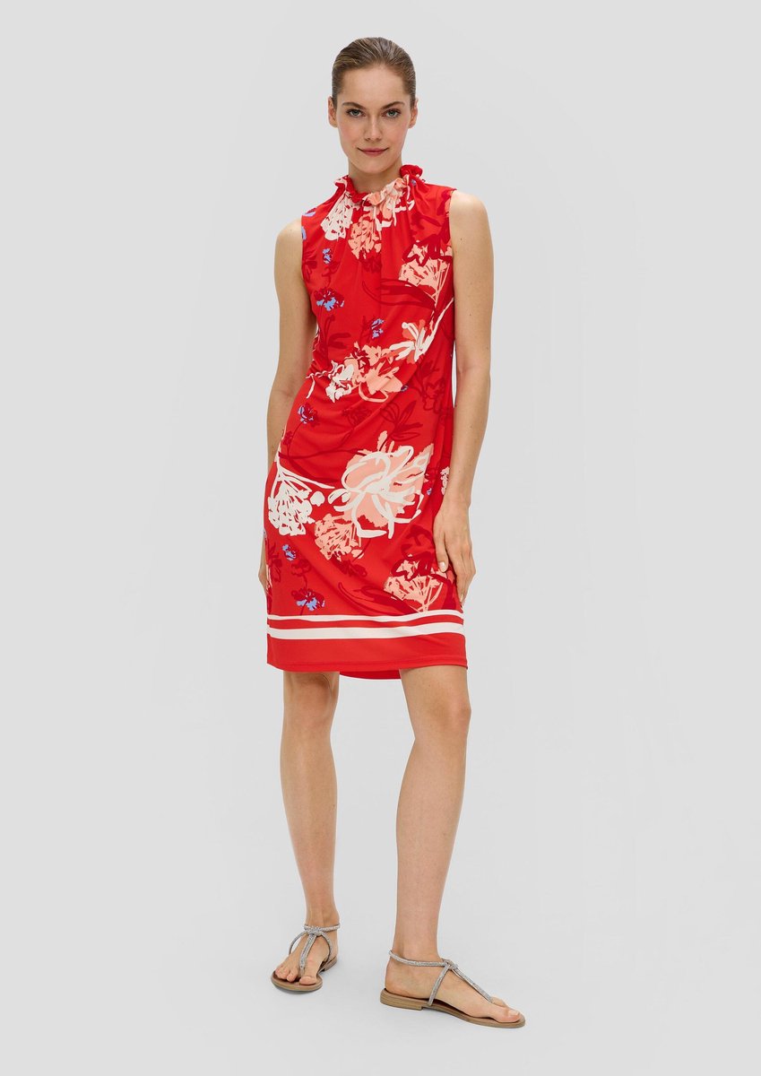 Black Label Women-Jurk--30F1 RED-Maat 34
