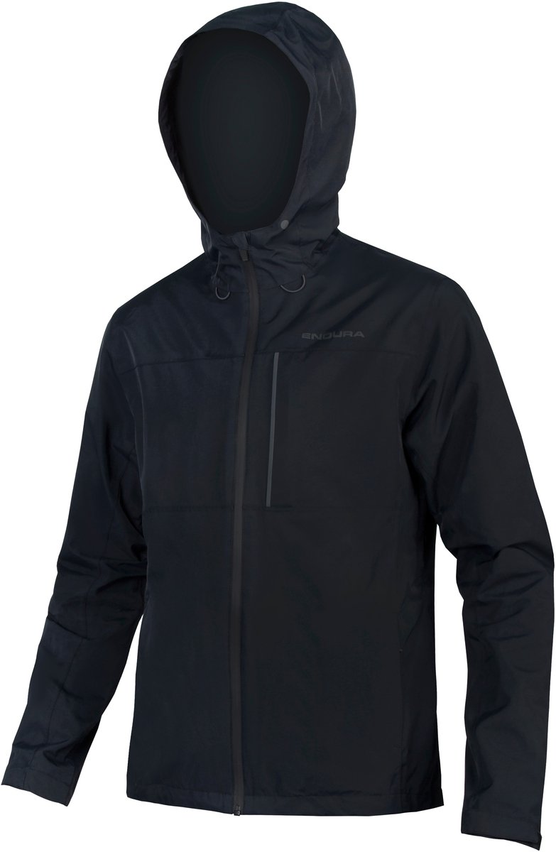 Endura Hummvee Waterproof Hooded Jacket Regenjas Heren Zwart