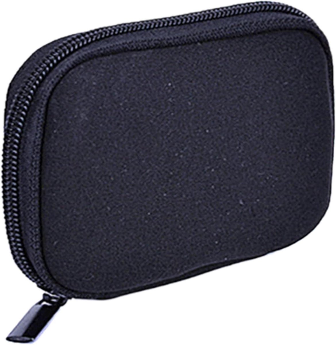 USB-stick tas - Draagbare organizer - Opslag van USB-sticks - Met 6 sleuven - 12 x 8 cm - Zwart