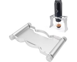 Druppelaarstandaard - Koffiehouder - Koffie Zetten - Opvouwbaar Ontwerp - 93 Mm Frame - Zwart