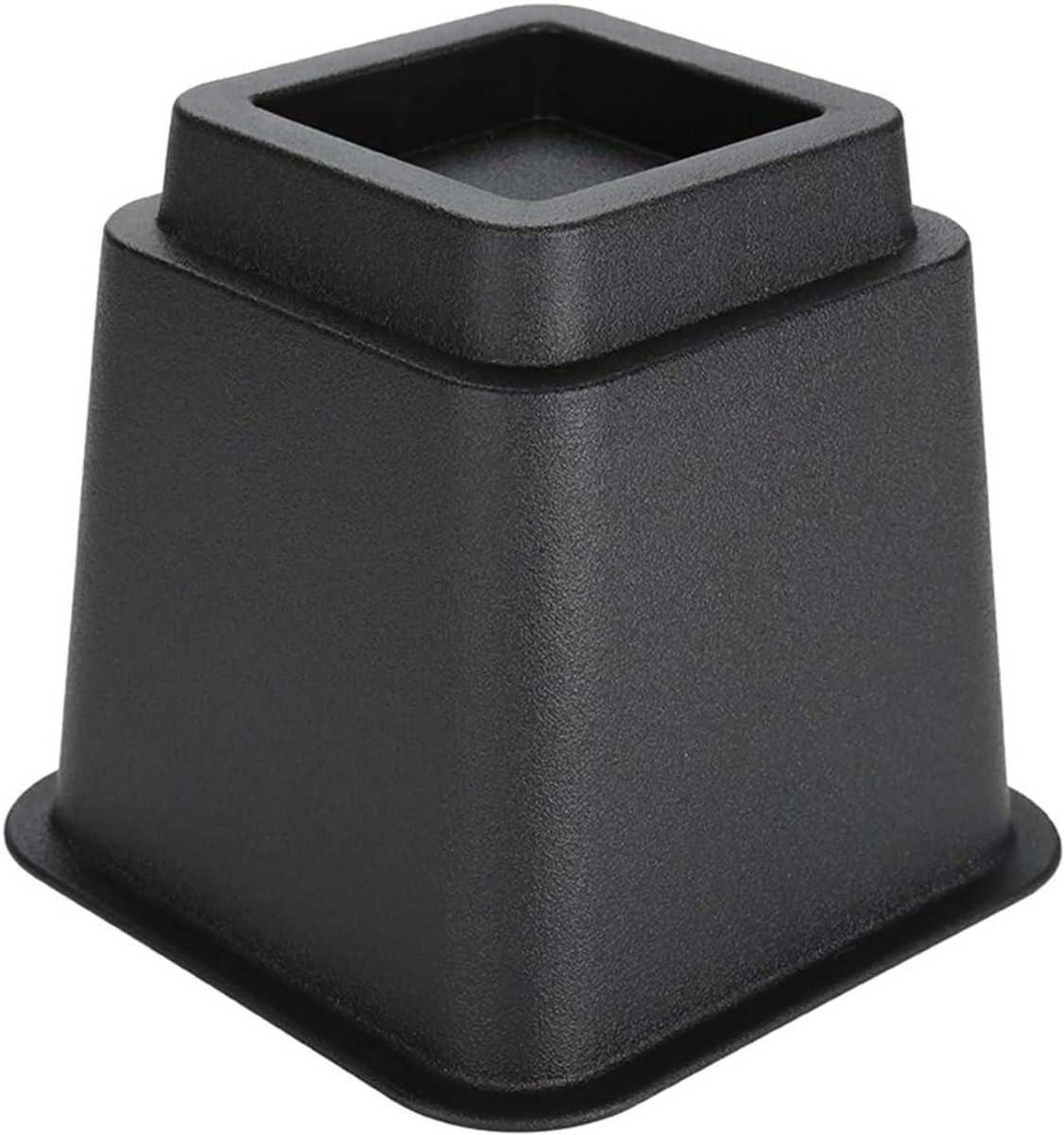 Meubelpoten Verhogers - Stoel Verhogers - Meubels Verhogen - Antislip Oppervlak - 12.5 cm - Zwart