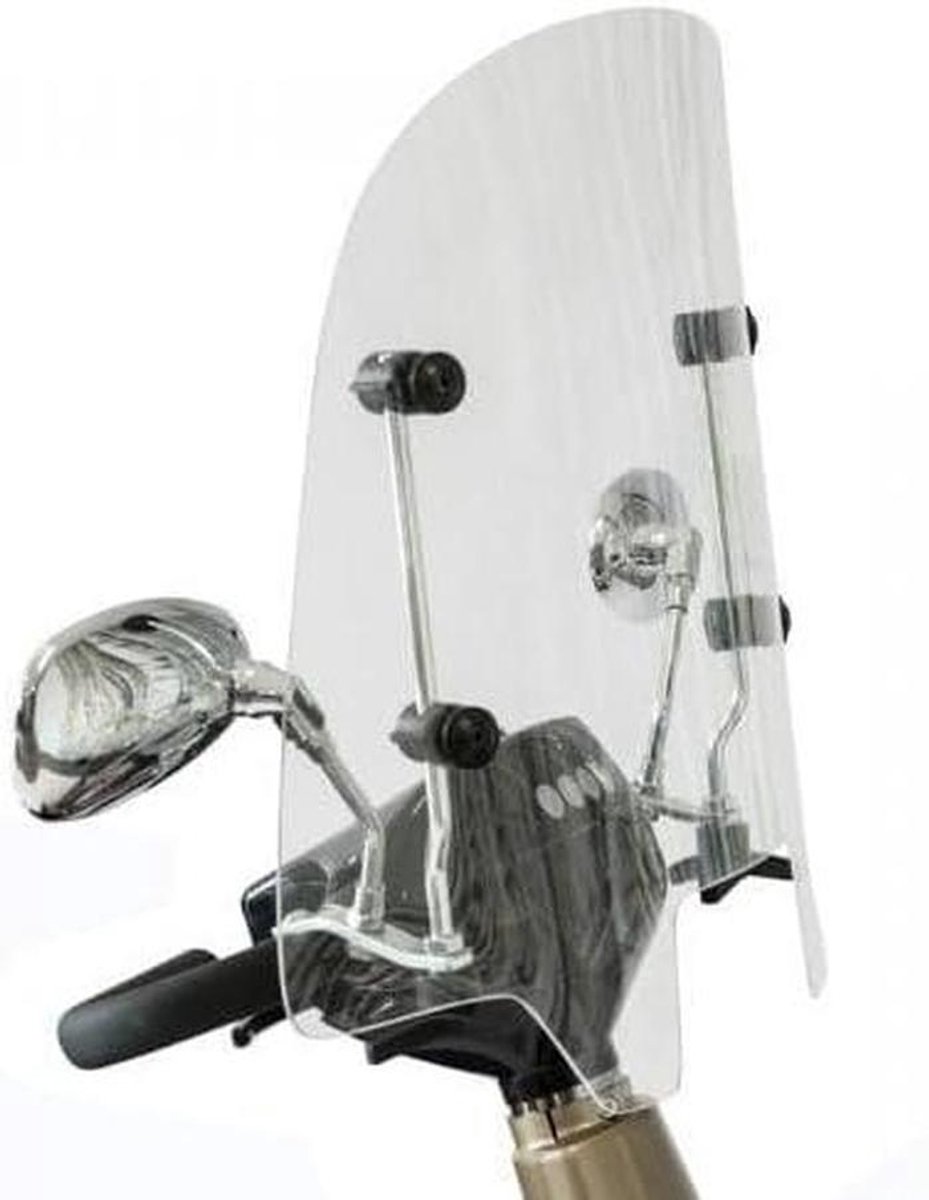 Scooter Windscherm - Windscherm Universeel - Bescherming Scooter - Transparant Plastic - Universeel - Varied
