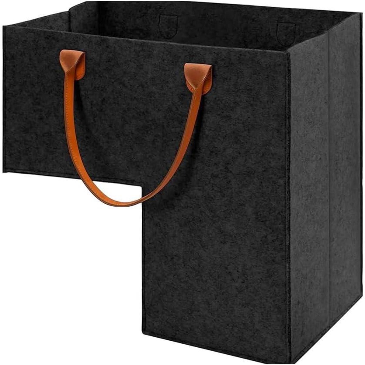 Trapmand Vilt - Opbergmand Trap - Ruimte Benutten - L-Vorm Ontwerp - 42 x 254 x 42 cm - Grijs