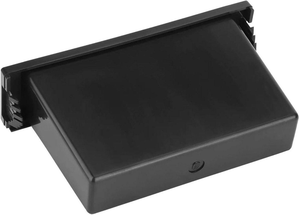 Autoradio Opbergvak - Dashboard Frame - Auto Organiseren - Extra Opbergruimte - 1-DIN - Zwart