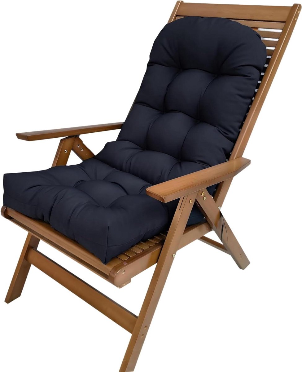 Schommelstoel Kussens - Zitkussens Tuinstoel - Comfortabel Zitten - 10 cm Hoge Rugleuning 