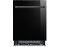 Klarstein Vaatwasser Luxara inbouw – geïntegreerde vaatwasser voor 14 couverts, met 8 programma's, AquaStop protectie, eco wasprogramma en gering waterverbruik,6L - voor Keuken - Snelprogramma - glas - Dishwasher - Afwasmachine