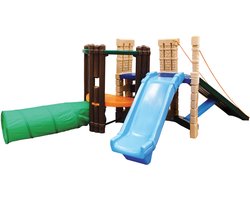 Little Tikes Klimrek met Glijbaan en Speeltunnel - Speeltoestel