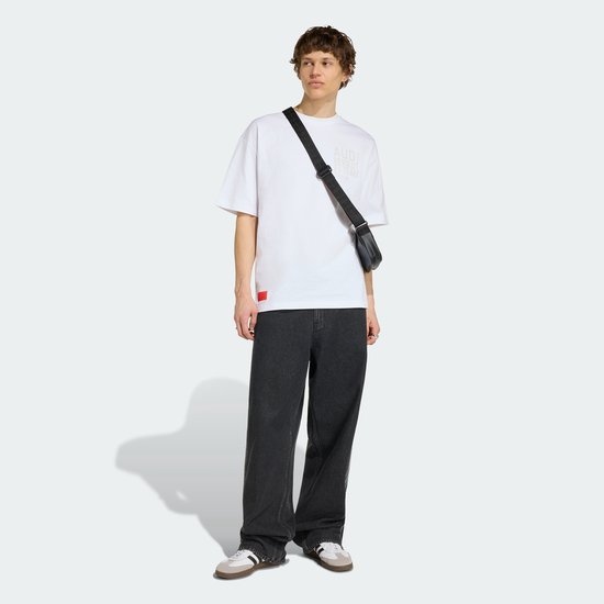Adidas Performance Audi Revolut F1 Team Elevated Graphic Ii T-Shirt - Heren - Wit van adidas Performance — afbeelding 4