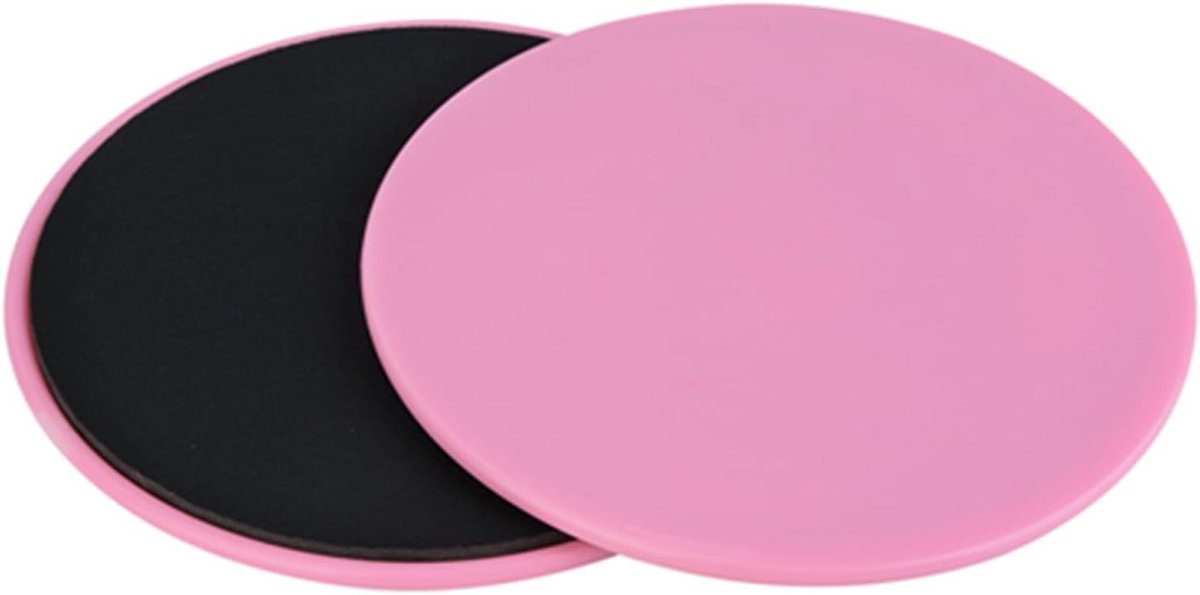 Core Training Sliding Disc voor Verbetering van Stabiliteit en Kracht (Roze)
