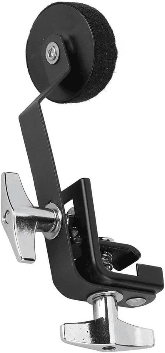 Drum Demper - Snare Drum Pad - Geluidscontrole - Verstelbare Intensiteit - 13.8 cm - Zwart