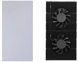 Koellichaam en Backplane voor Grafische Kaarten RTX 3090, 3080, 3070 - Verbeterde Koeling en Prestaties